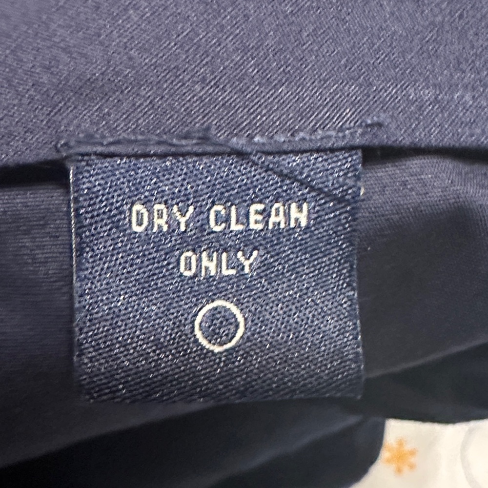 Austin Reed Navy Flat Front Shorts - Picture 4 of 5